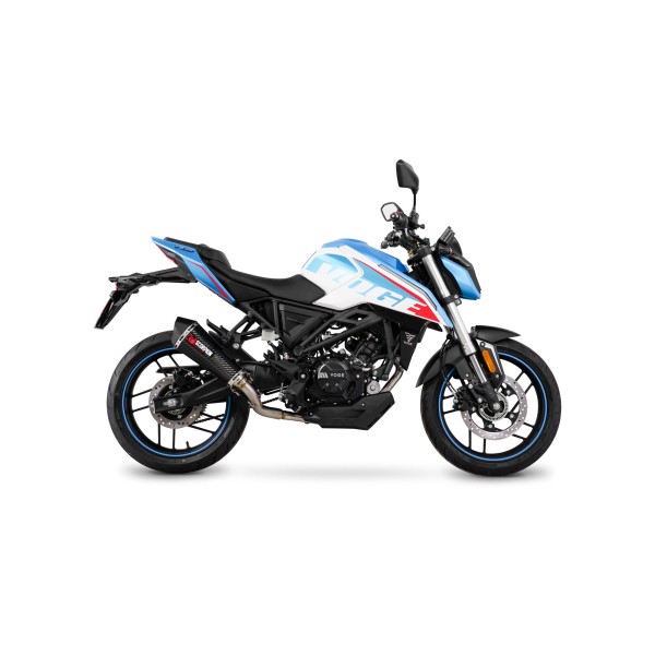 Scorpion Exhaust Voge R125 - full system with carbon Serket Taper silencer